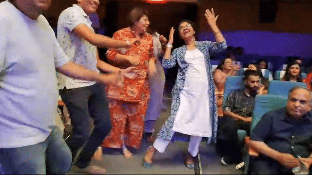 Audience Dancing