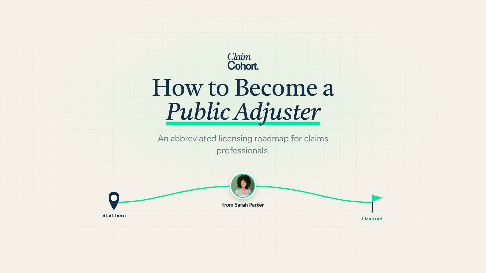 Claim Cohort - How to Become a Public Insurance Adjuster (YouTube)