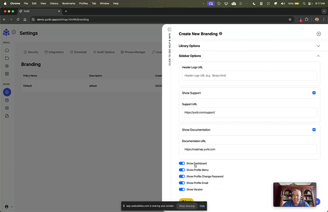 Remove Dashboard Access For Certain Users