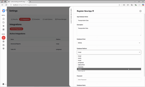 1 - Integrate Your Data Source
