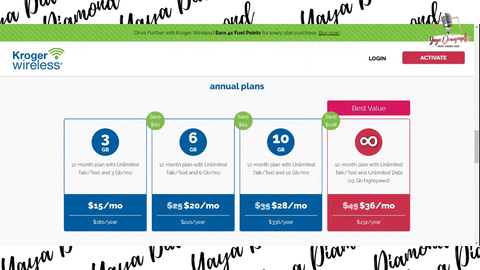 Say Hello to Affordable Cell Phone Bills with Kroger! - Shout out by Yaya Diamon