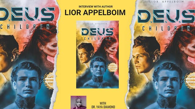 Author Lior Appelboim explors her book D.e.u.s. Children, vivid dreams, and pers