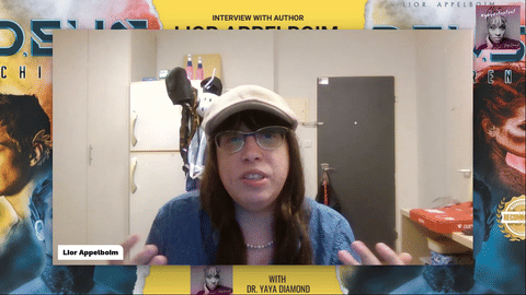 Author Lior Appelboim explors her book D.e.u.s. Children, vivid dreams, and pers