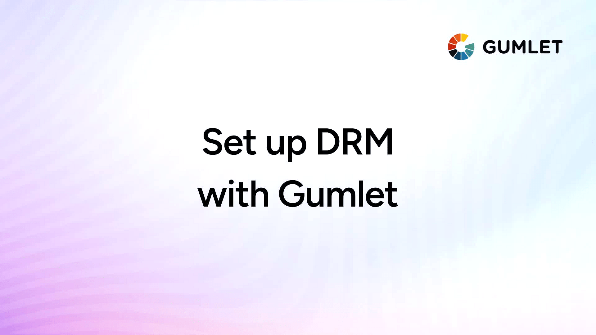 How to set up DRM