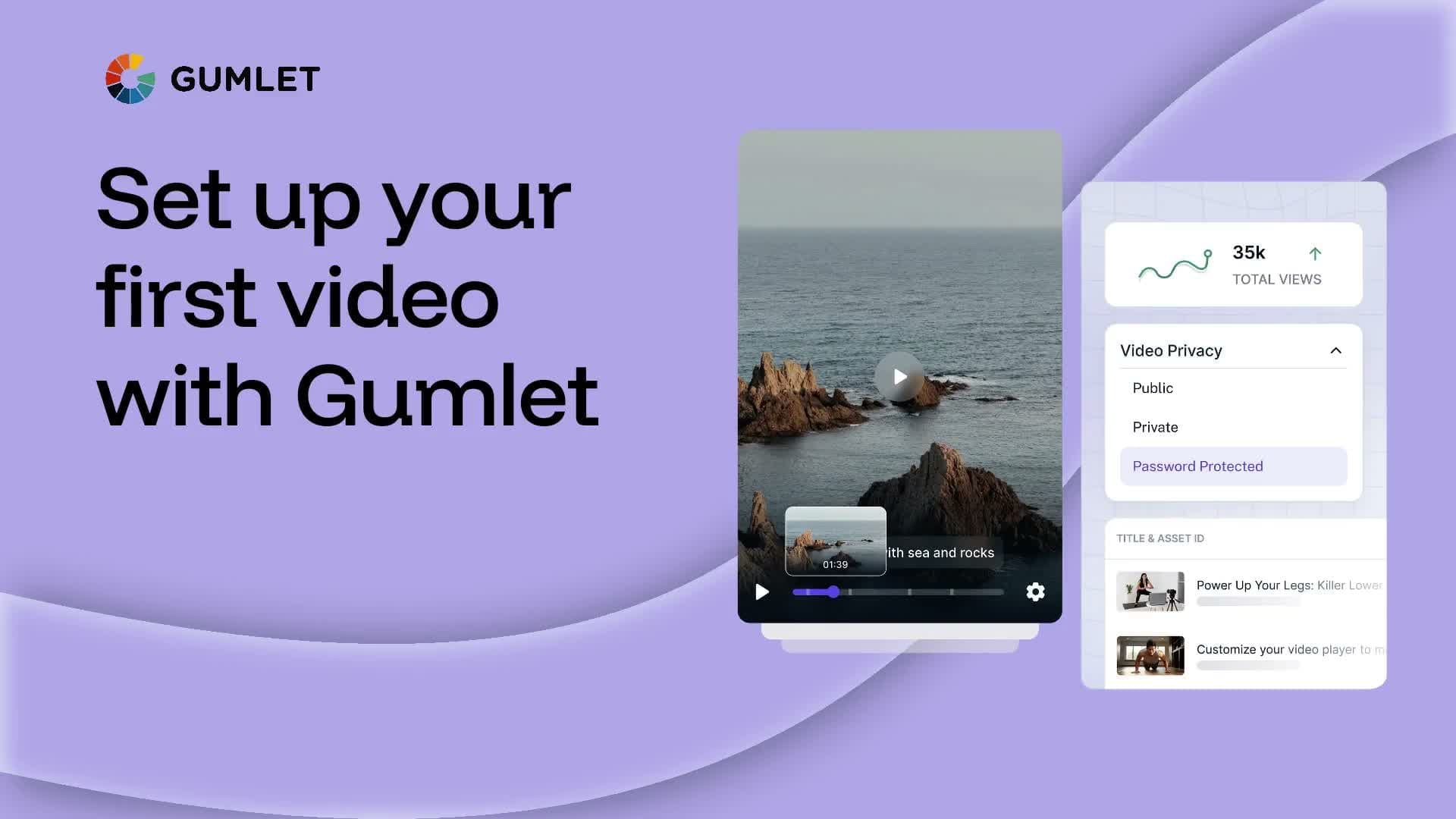 Upload and Set Up Your First Video