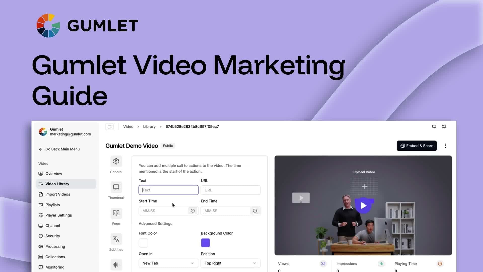 Marketing Suite: Thumbnails, Subtitles, Chapters, and CTAs
