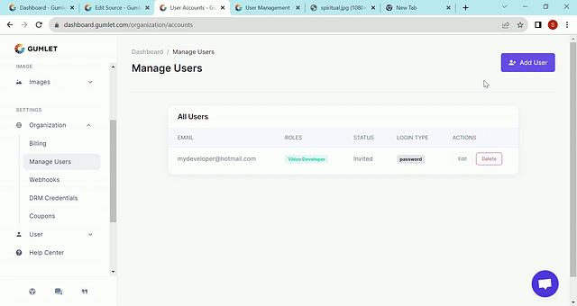 Manage and Create Sub Accounts