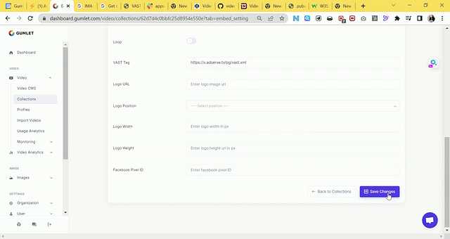 How to use VAST tags on Gumlet