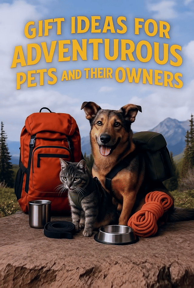 Gift Ideas for Adventurous Pet