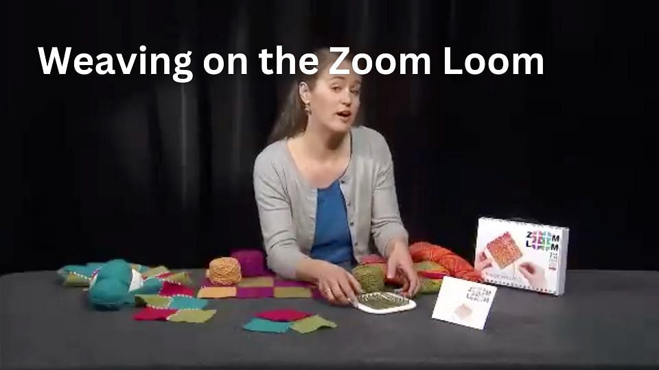 Weaving on the Zoom Loom