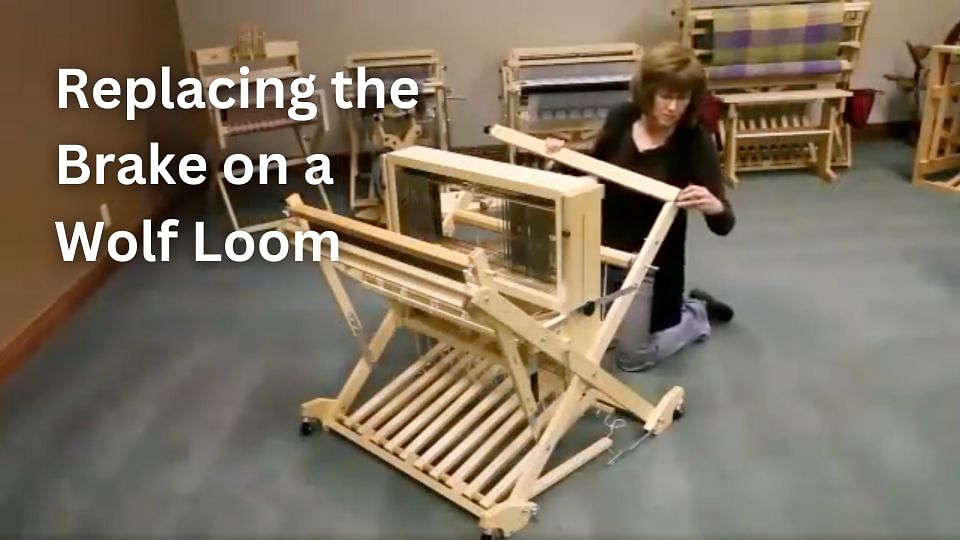 Schacht - Replacing the Brake on a Wolf Loom