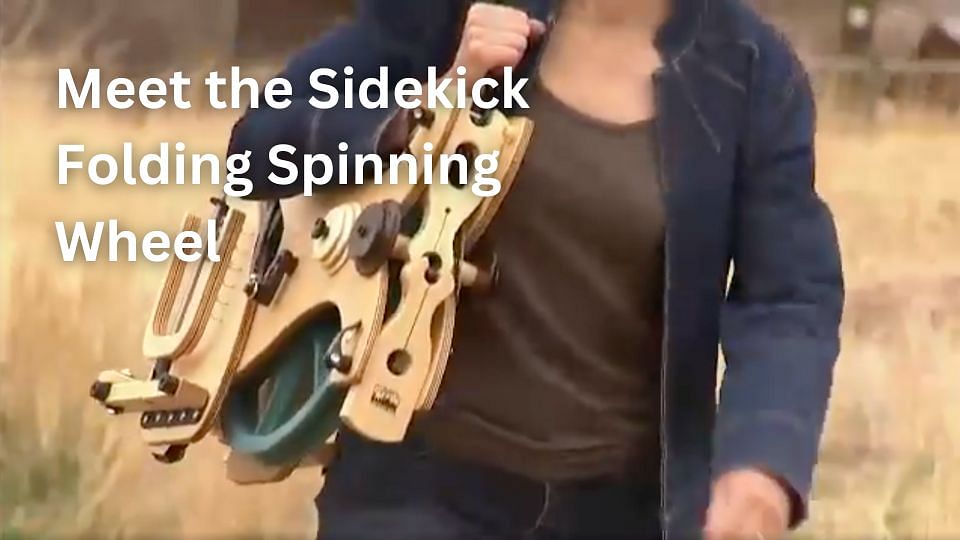 Schacht - Meet the Sidekick Folding Spinning Wheel