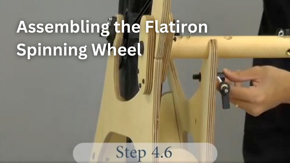 Schacht - Assembling the Flatiron Spinning Wheel