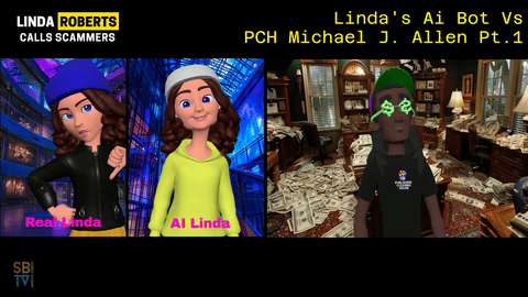 Scammer Gets Baited by Linda's AI! Part. 1 Must Watch! 👀 #scambaiter  #aibots
