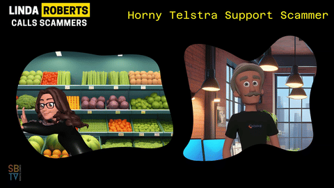 Linda vs. #telstra Scammer_ When Flirtation Meets #Scambaiting! 😂📞 #Scambaiter