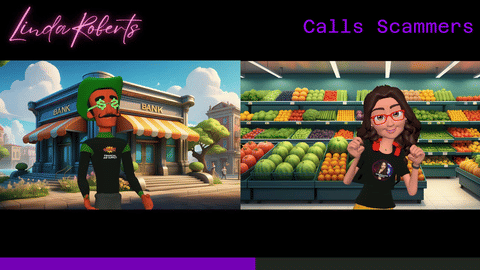 Linda's Hilarious Takedown of a Flirty Scammer! 😂 #scambaiter #scammerpayback