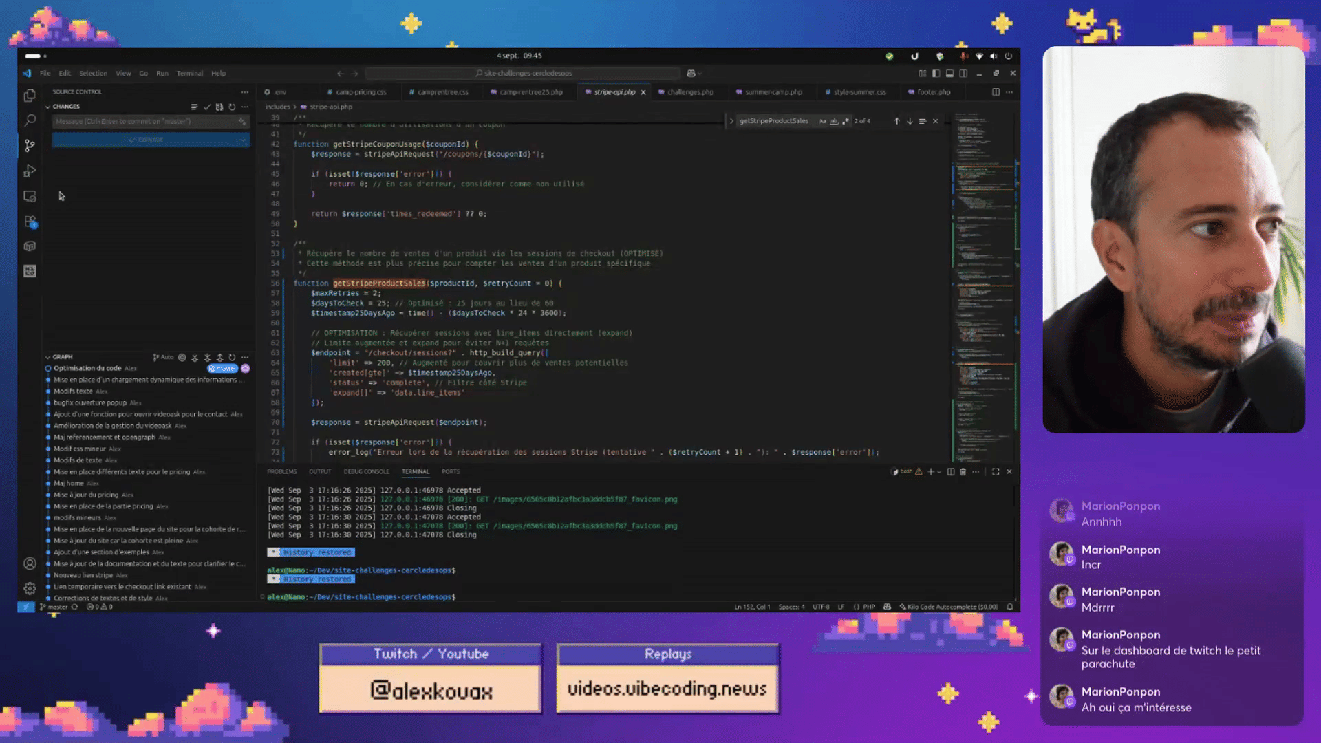 Optimisation de la landing page Cercle des Ops