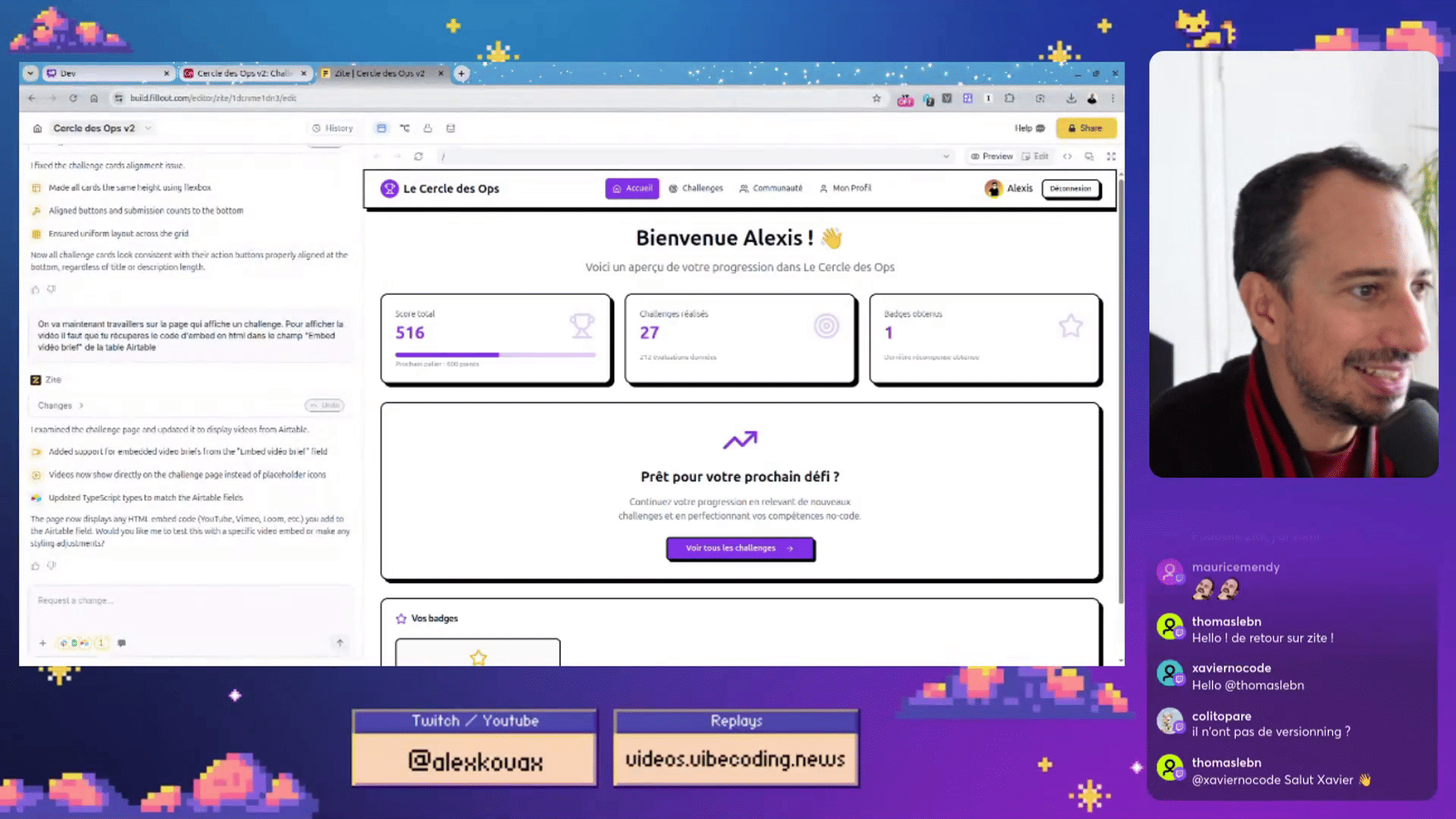 Plateforme pédagogique (partie 2)