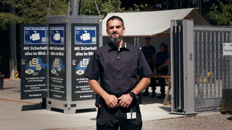 Dienstleistungsvideo LBS Security