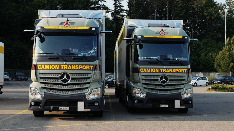 Lernende Camion Transport