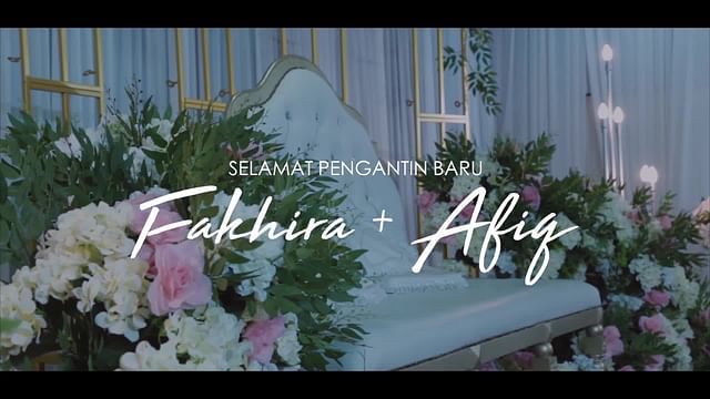 Wedding Fakhira & Afiq