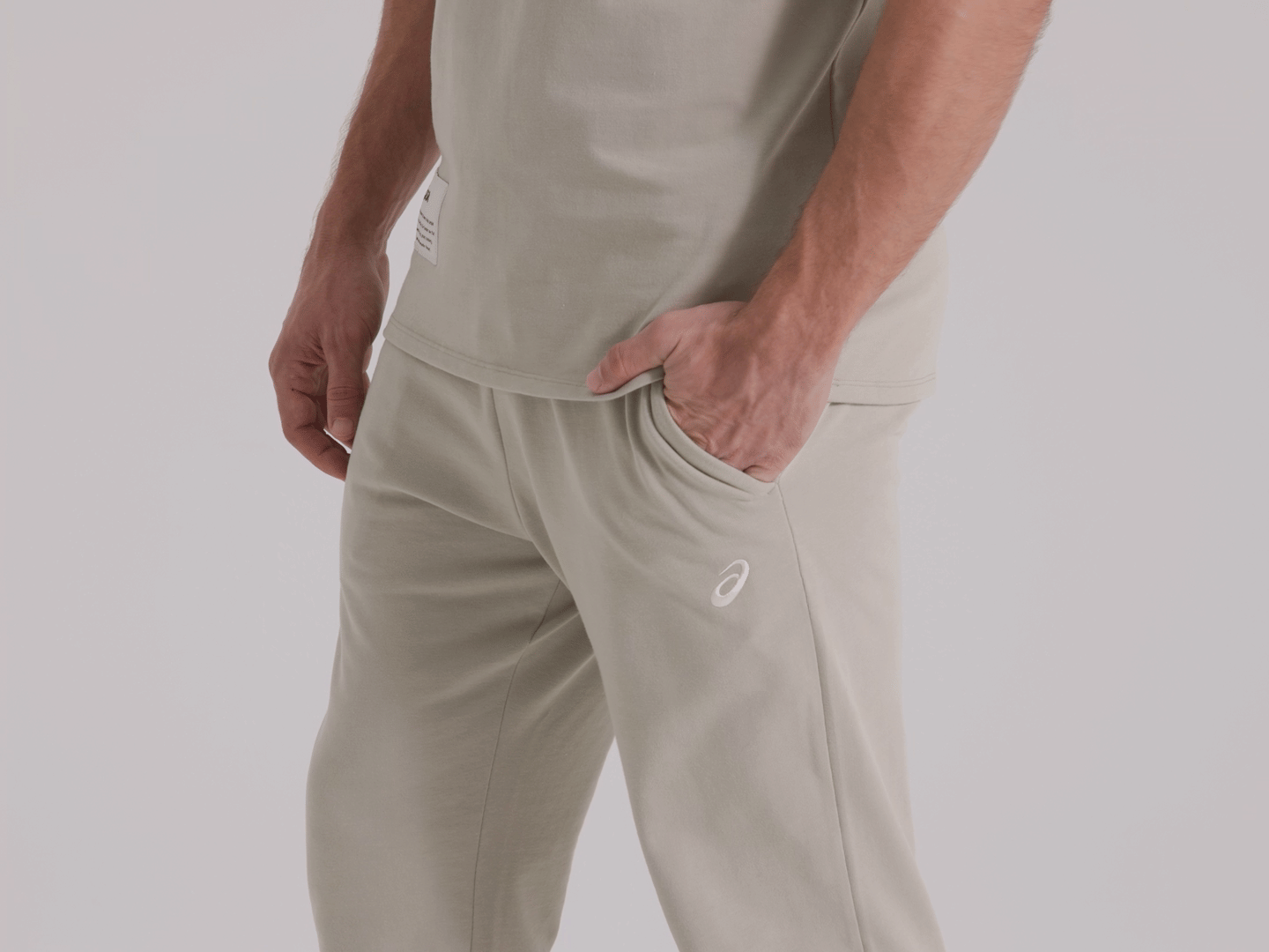 ASICS TRAINING HEAVY WEIGHT KNIT STRAIGHT PANT FOR MEN