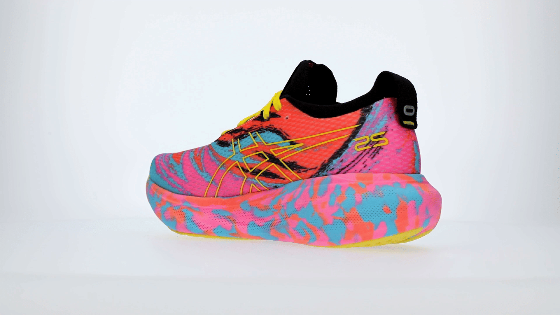 にぶるす Asics Womens Gel Nimbus 25 1012B549 Blue Running Shoes