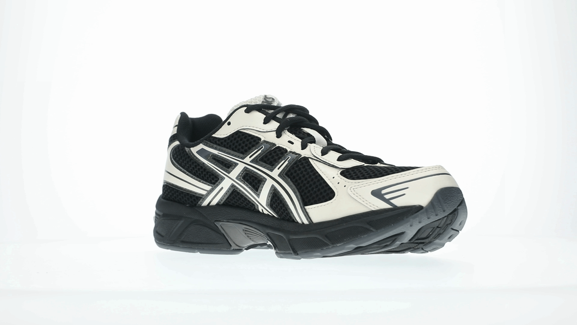 ASICS アシックス GEL-1130 WHITE/BLACK Asics GEL-1130 sportstyle shoes for Unisex