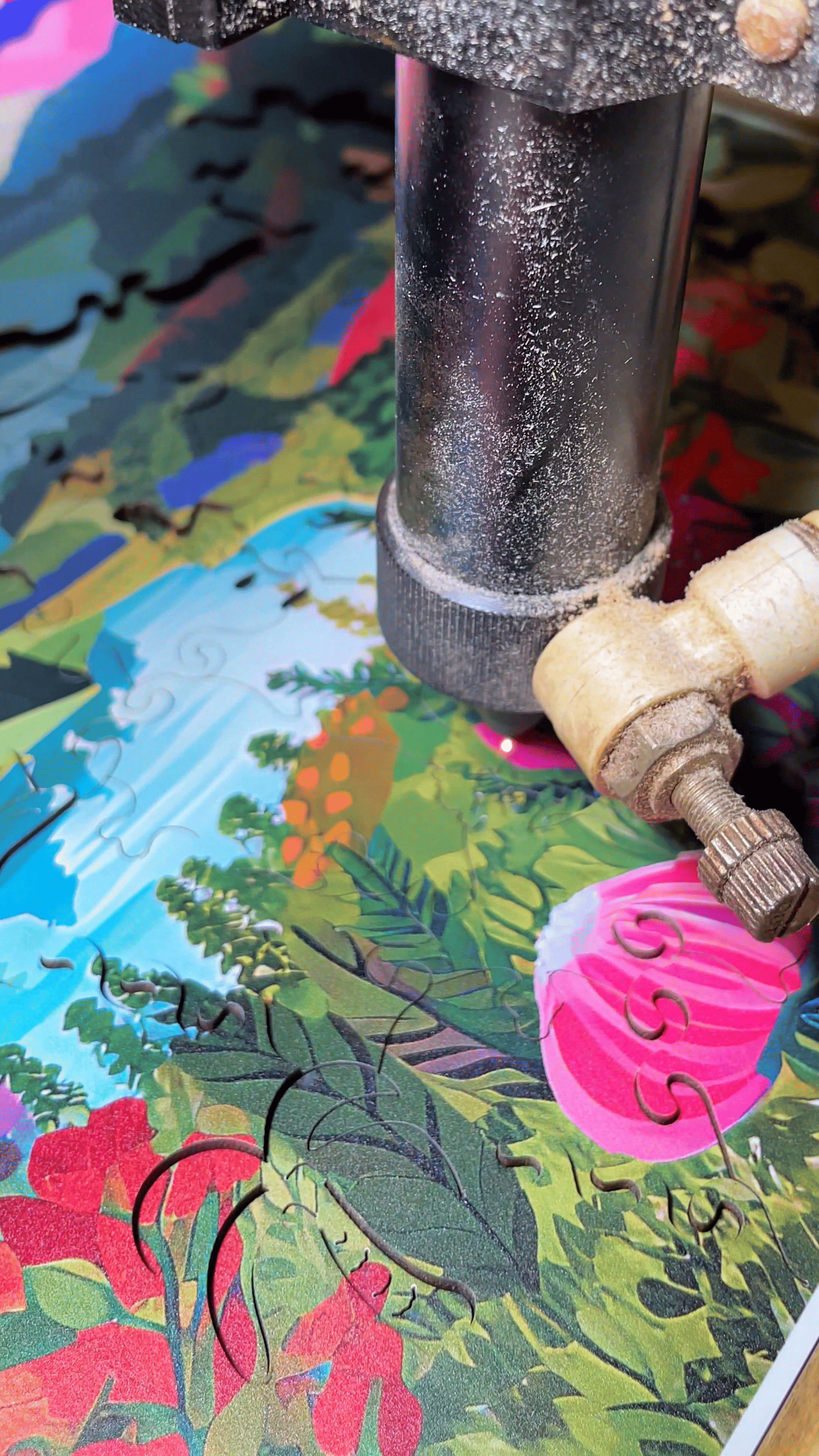 Hand crafting wooden products