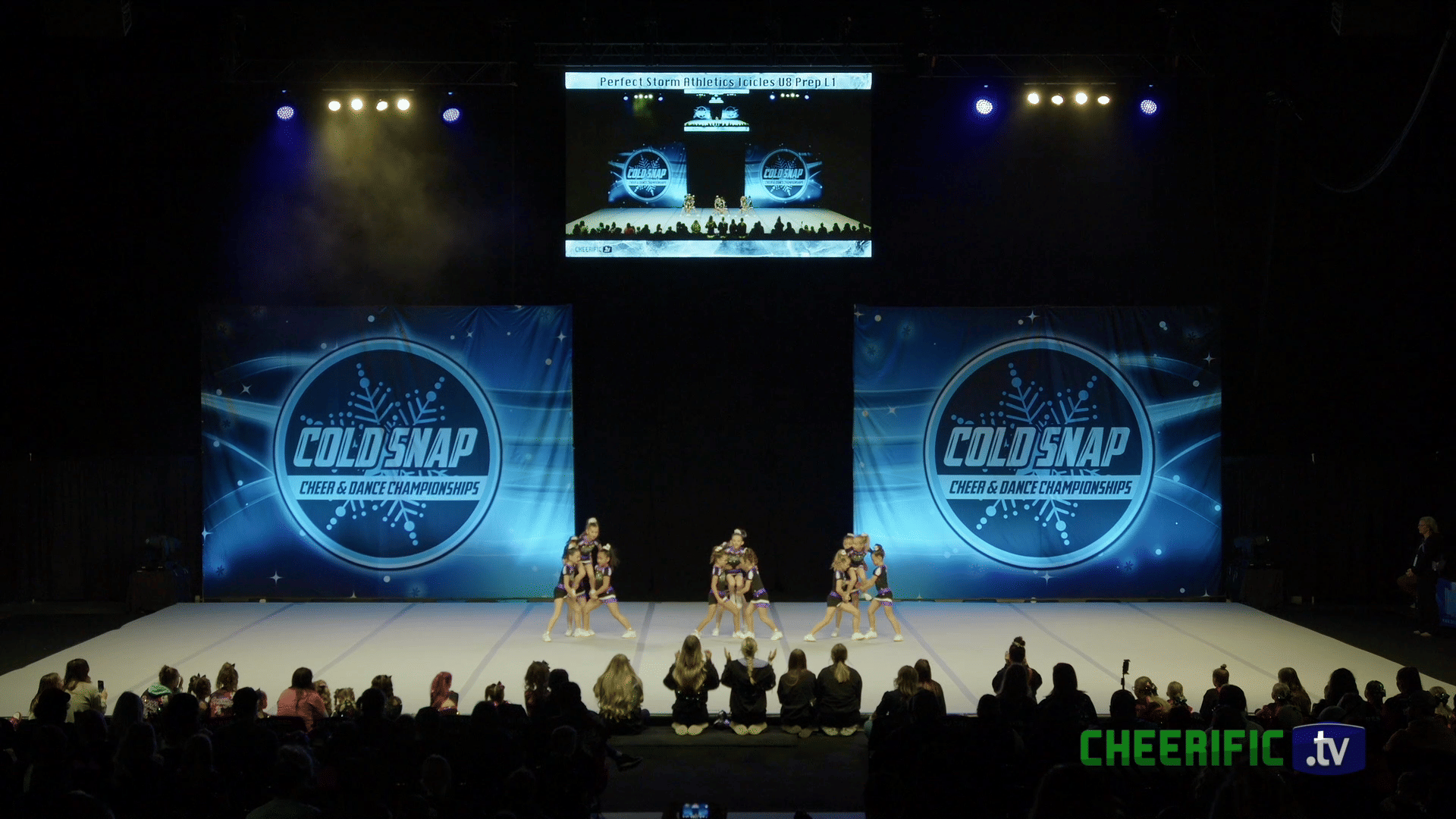 Perfect Storm Athletics Icicles U8 Prep L1 Day 3 – CheerificTV