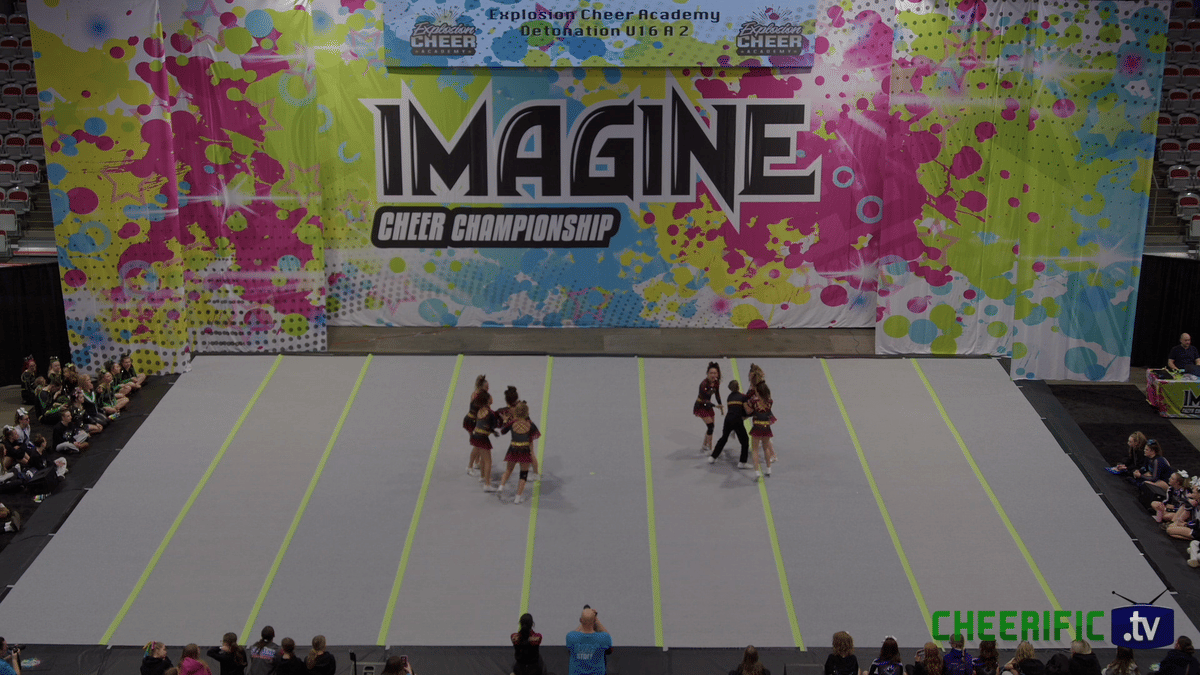 Explosion Cheer Academy Detonation U16 Level 2 Day 1