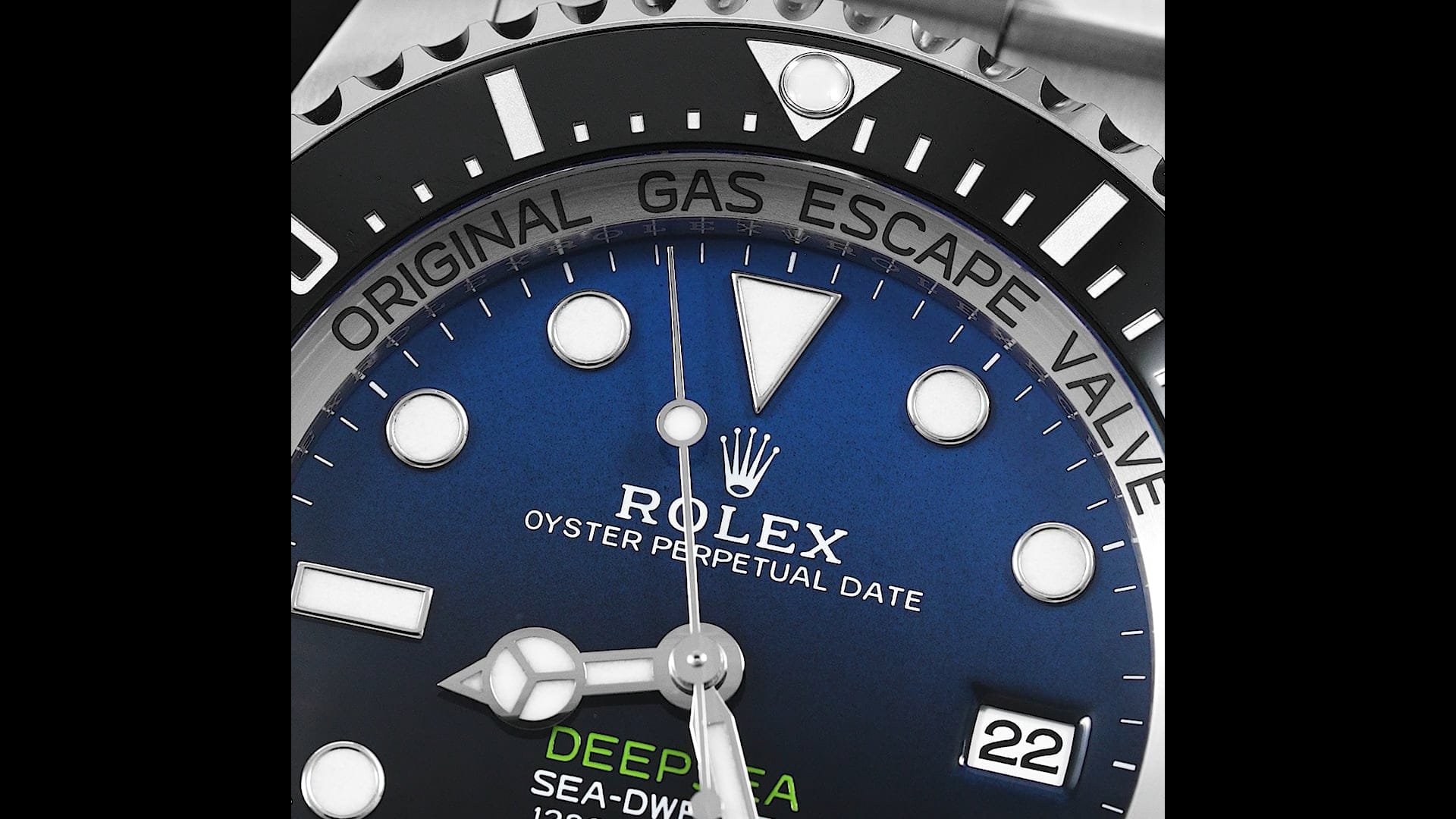Pre-Owned Rolex Deepsea Men Watch in Blue Colour Dial