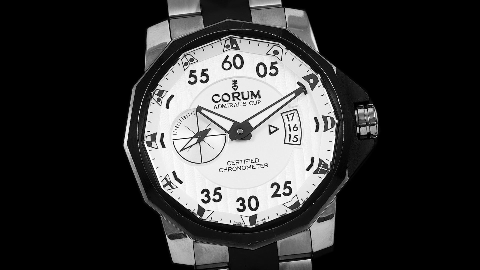 CORUM Admiral's Cup 腕時計 Corum Admirals Cup Challenger 44 Regatta Chrono 18k Gold
