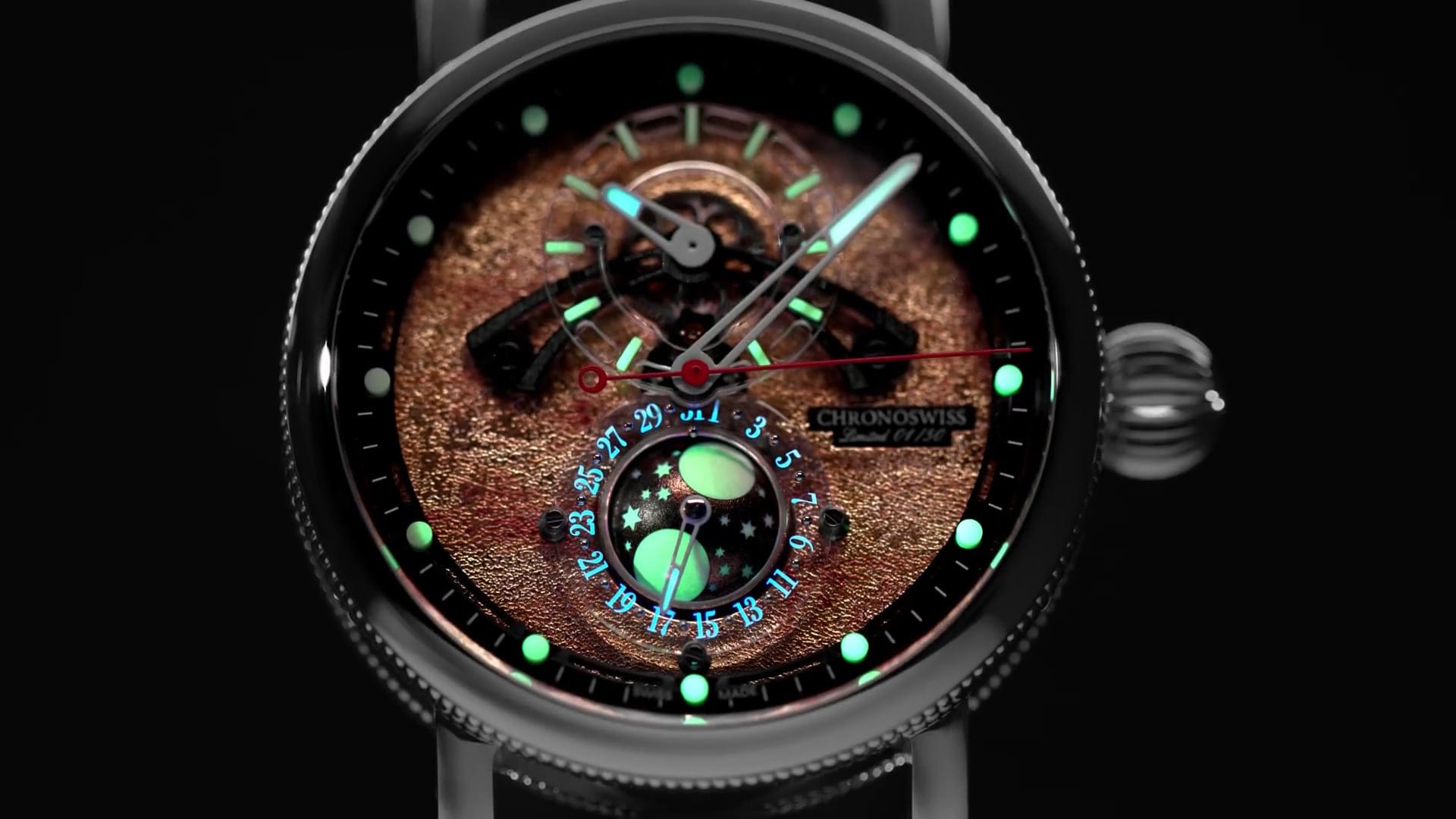 Chronoswiss Space Timer Automatic Watch | CH-9343.2-CUBK