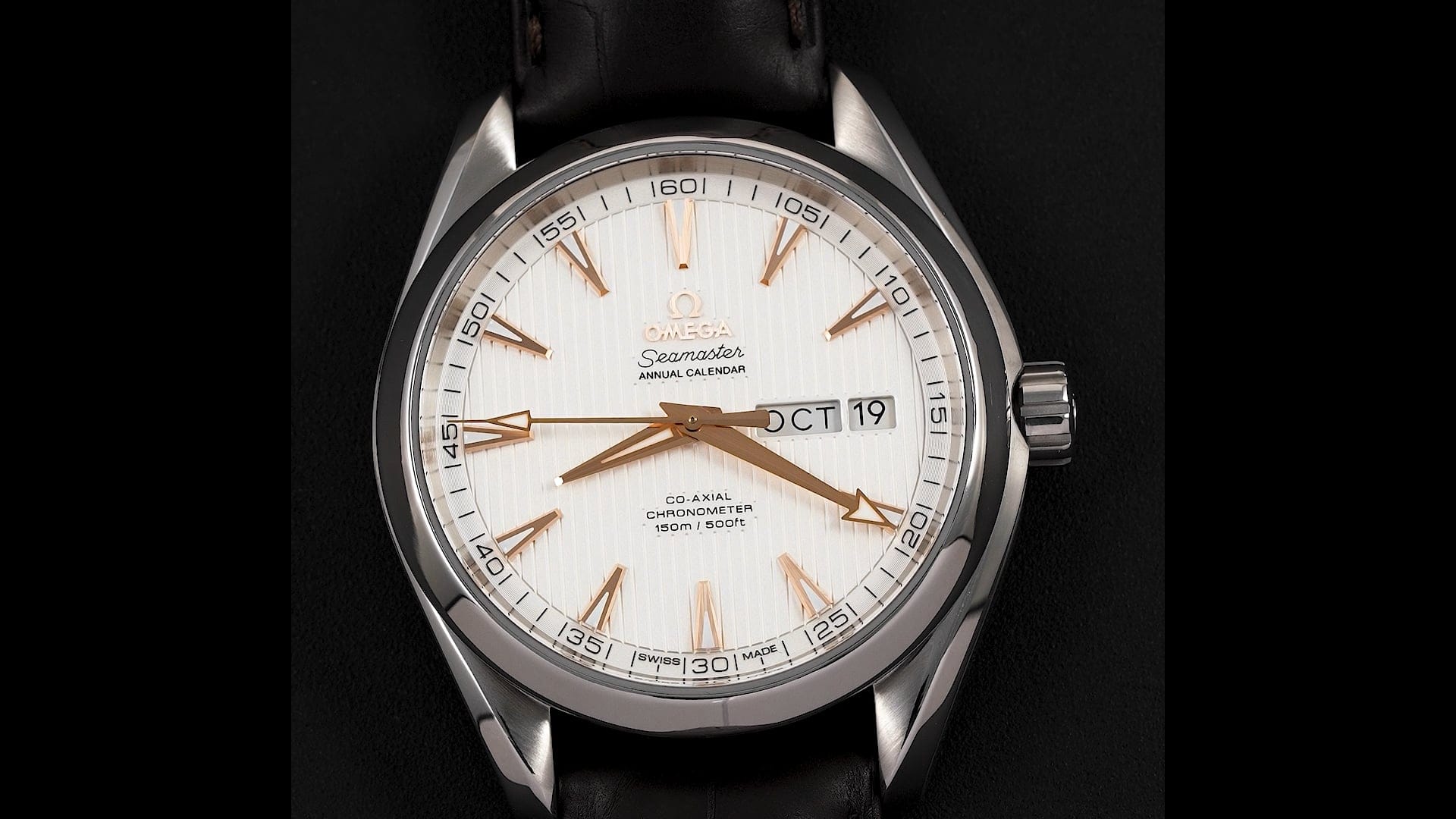 Pre-Owned Omega Seamaster Men Watch in Silver Colour Dial