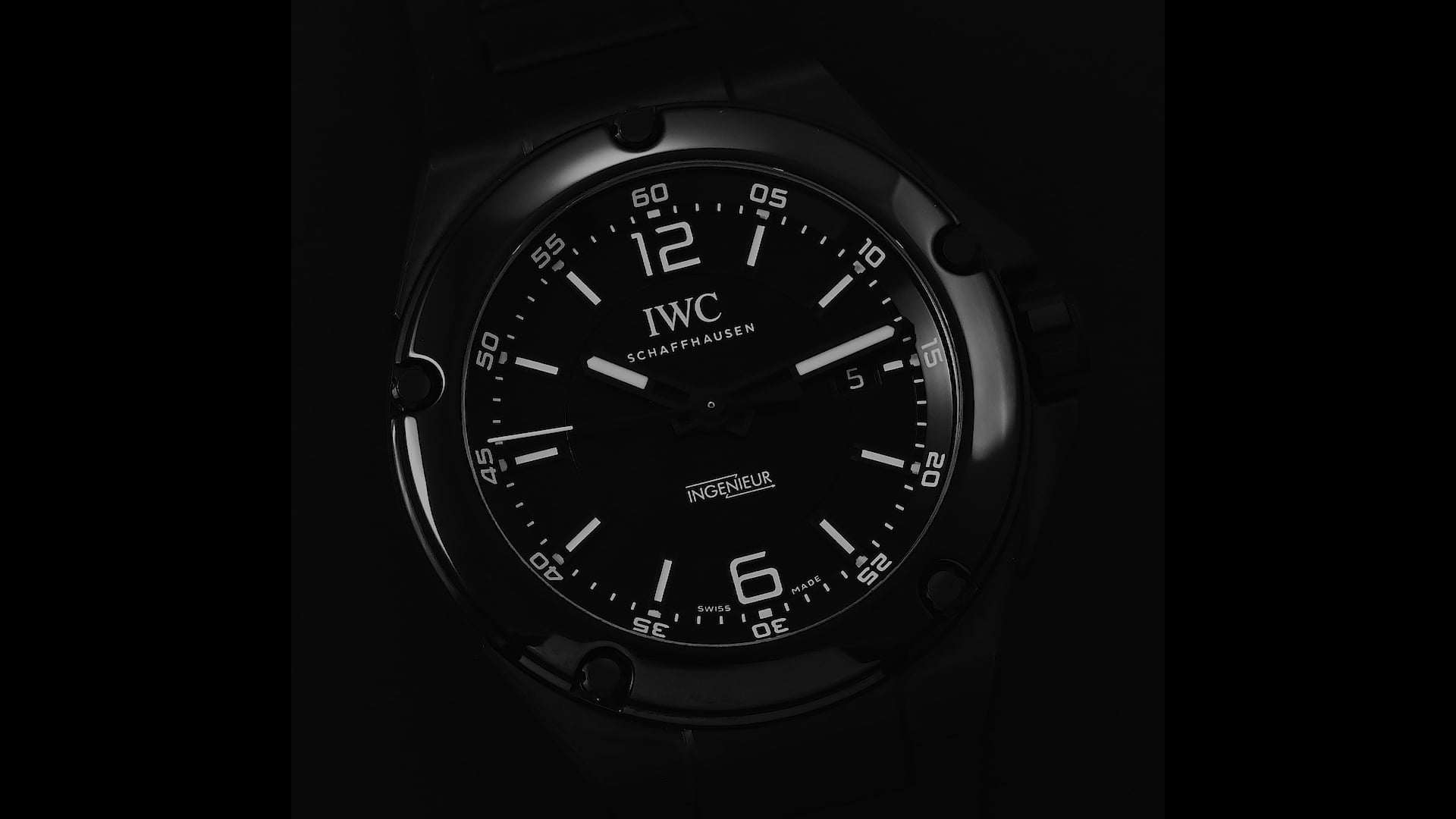 IWC Ingenieur Automatic AMG Black Series IW322503 Black Dial Men\'s Watch_832275 Ingénieur 46mm AMG Black Series Ceramic 12/2019 ref.IW322503 main image 4