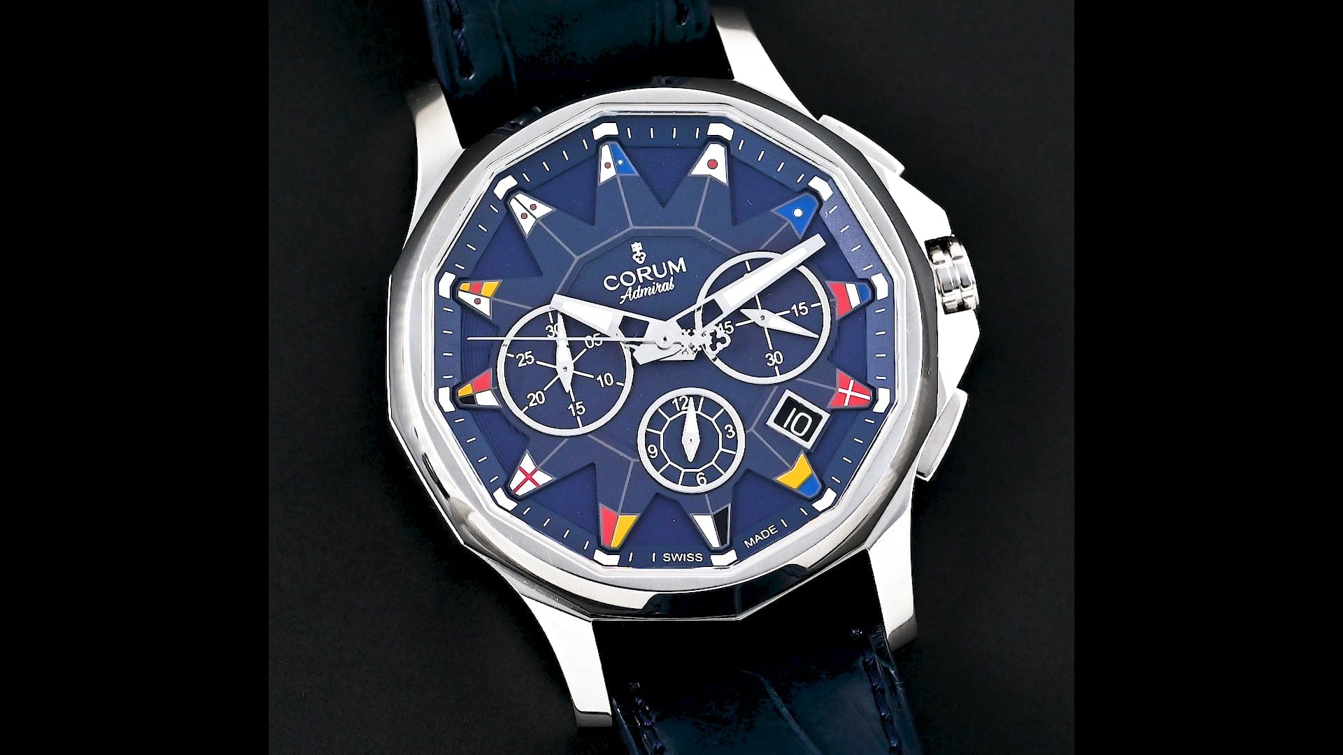 Pre-Owned Corum Admiral Men Watch in Blue Colour Dial
