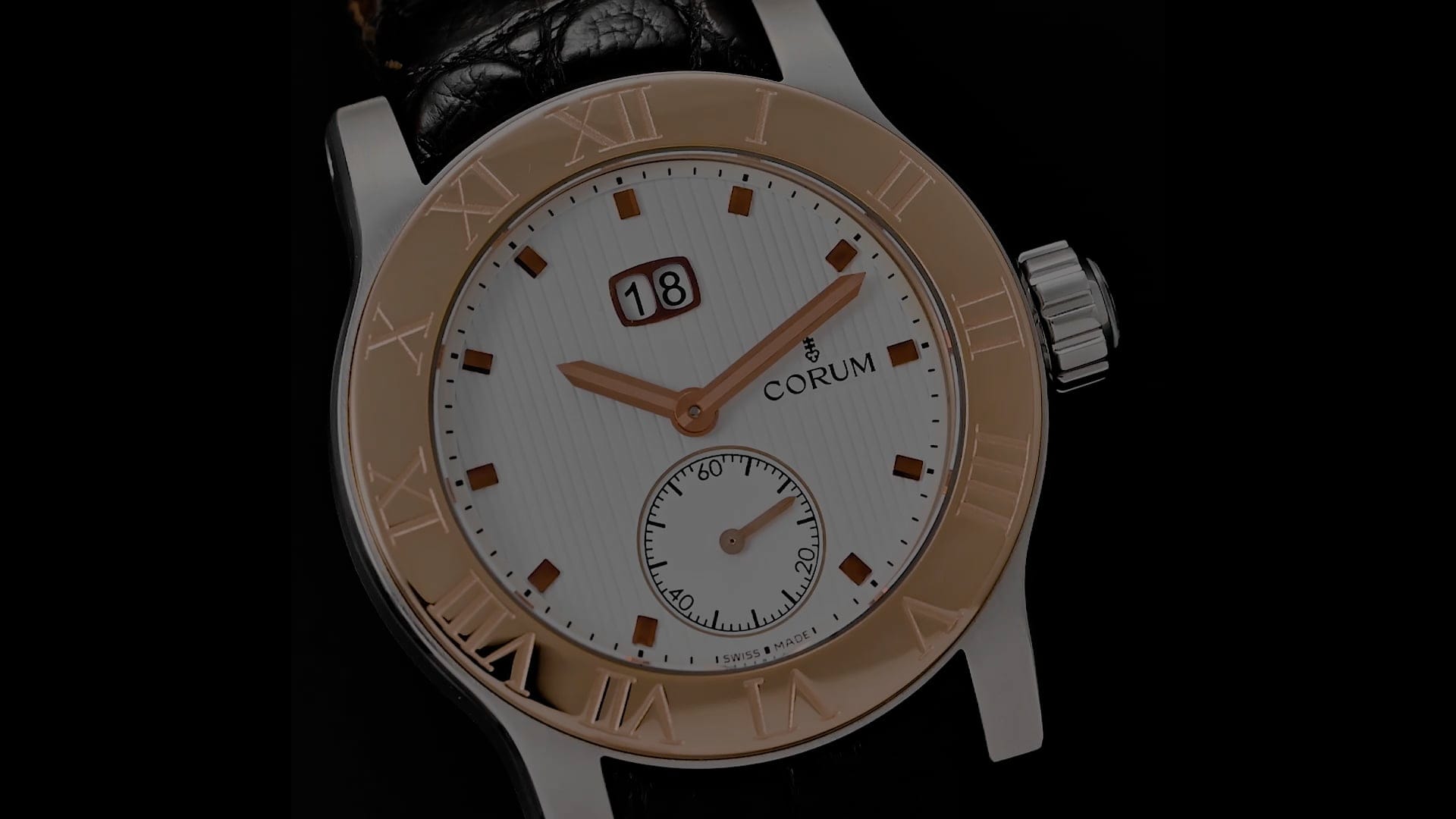 Pre-Owned Corum Romulus Men Watch in White Colour Dial