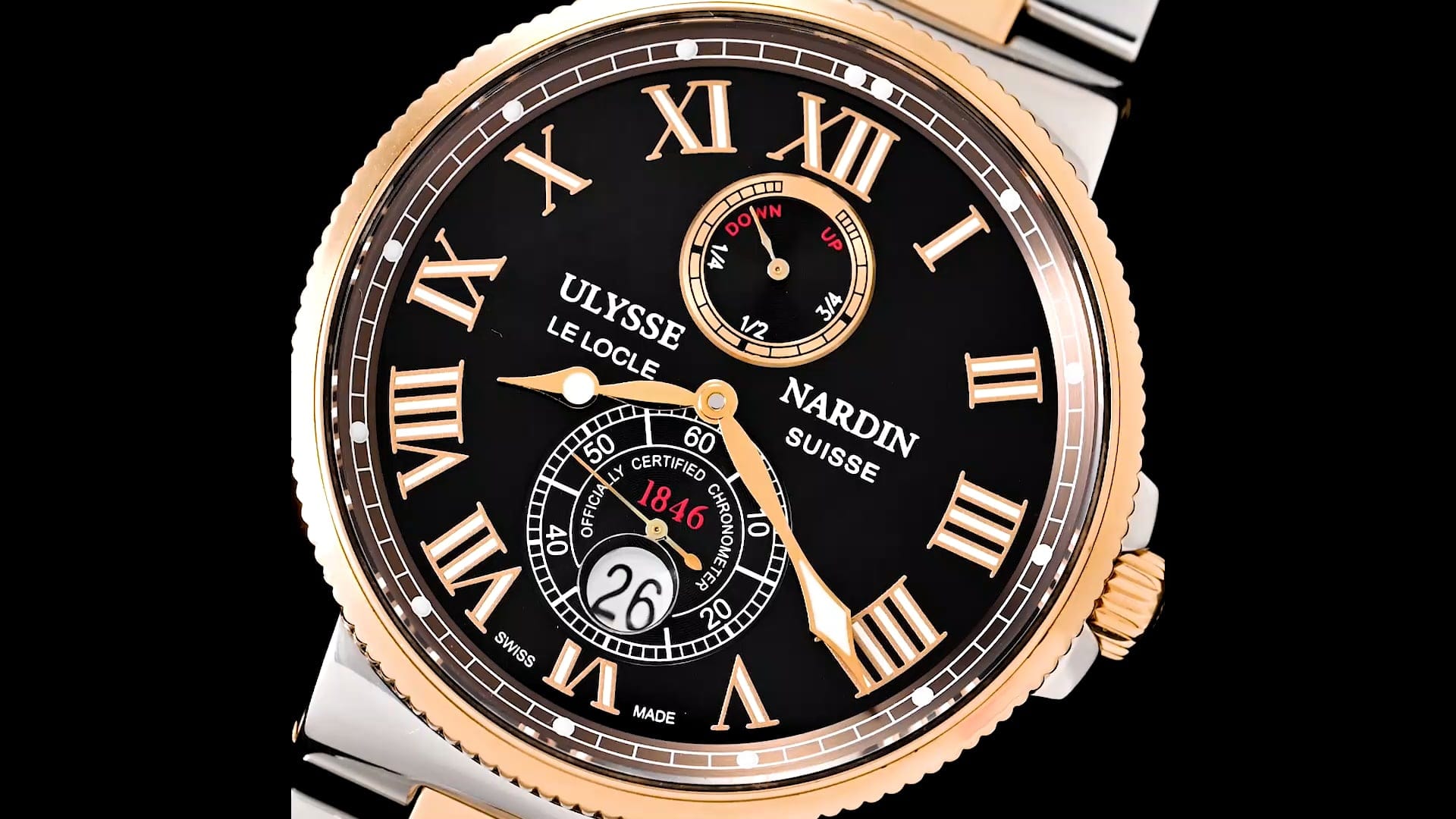 値下げ！Marine Chronometer Ulysse Nardin Ulysse Nardin Marine Chronometer Manufacture - Monaco Limited
