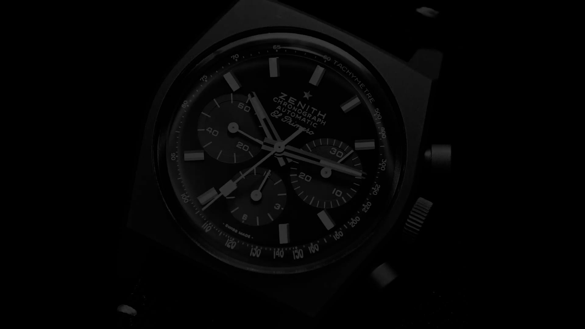 Pre-Owned Zenith Chronomaster Unisex Watch in Black Colour Dial