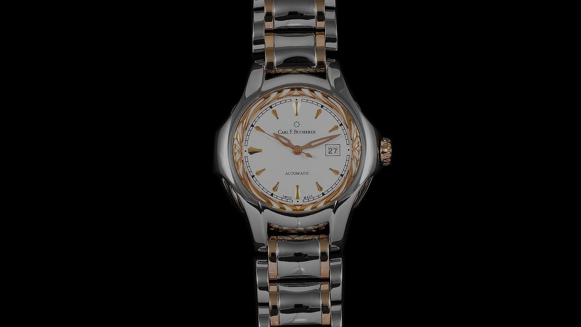 Pre-Owned Carl F. Bucherer Pathos Women Watch in White