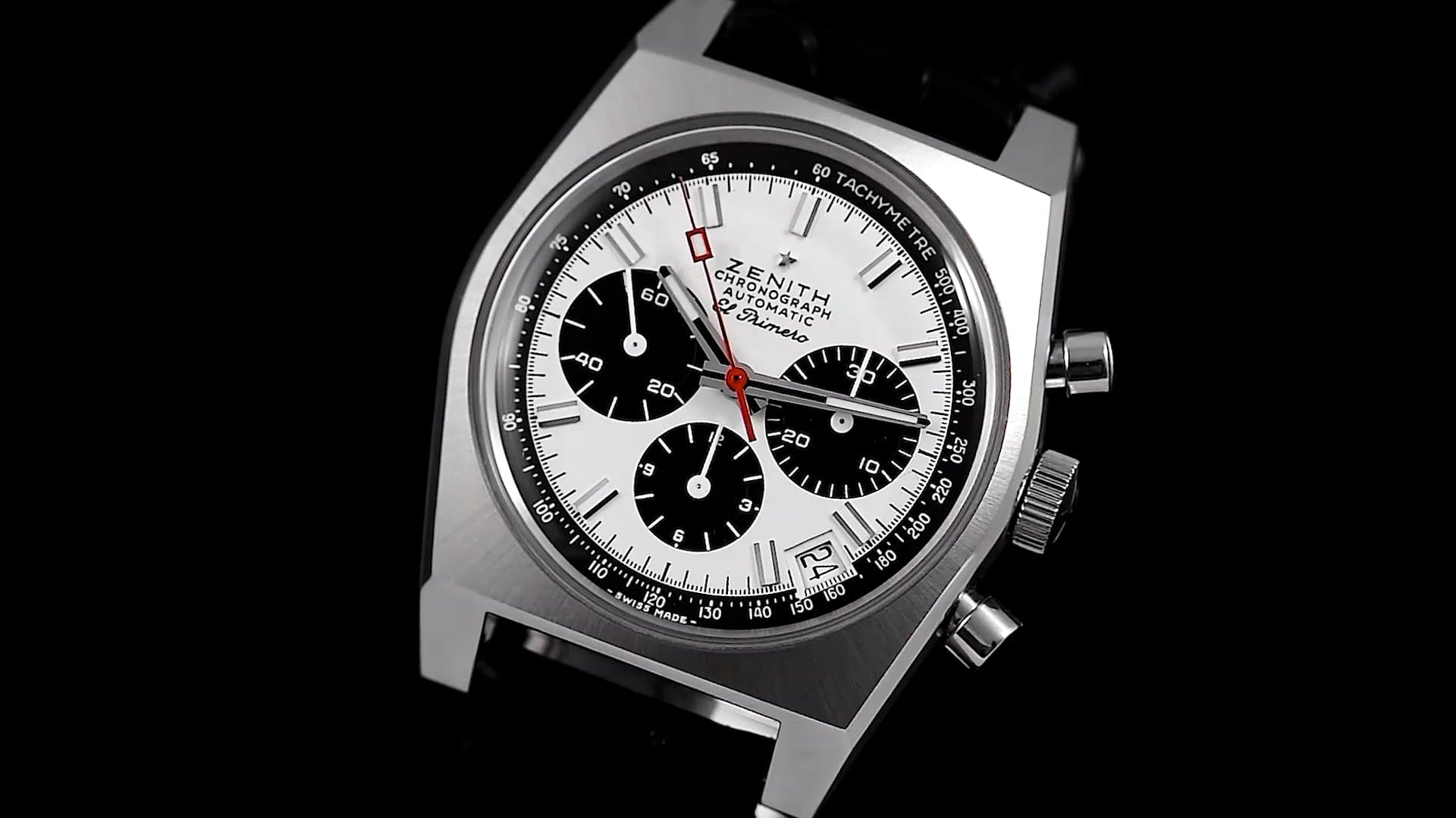 Pre-Owned Zenith Chronomaster Men Watch in White Colour Dial