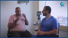 من غرفة العمليات — زراعة القرنية لحالة متقدمة من القرنية المخروطية