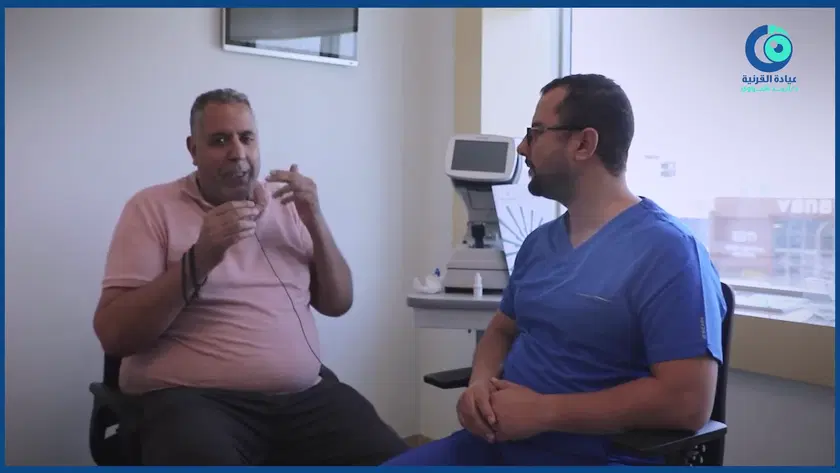 من غرفة العمليات — زراعة القرنية لحالة متقدمة من القرنية المخروطية
