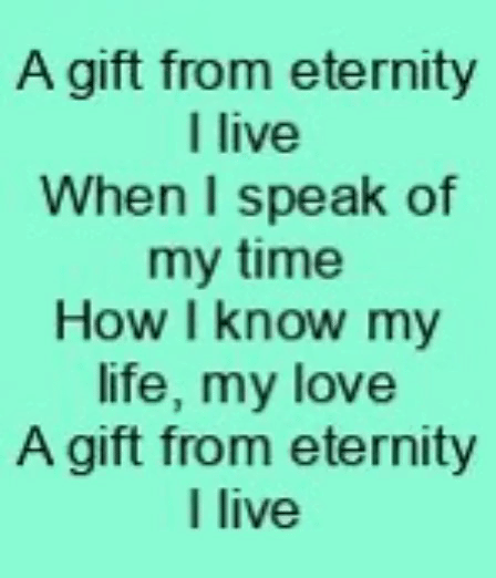 A Gift From Eternity