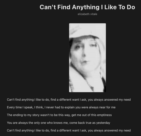 Can't Find Anything I Like To Do