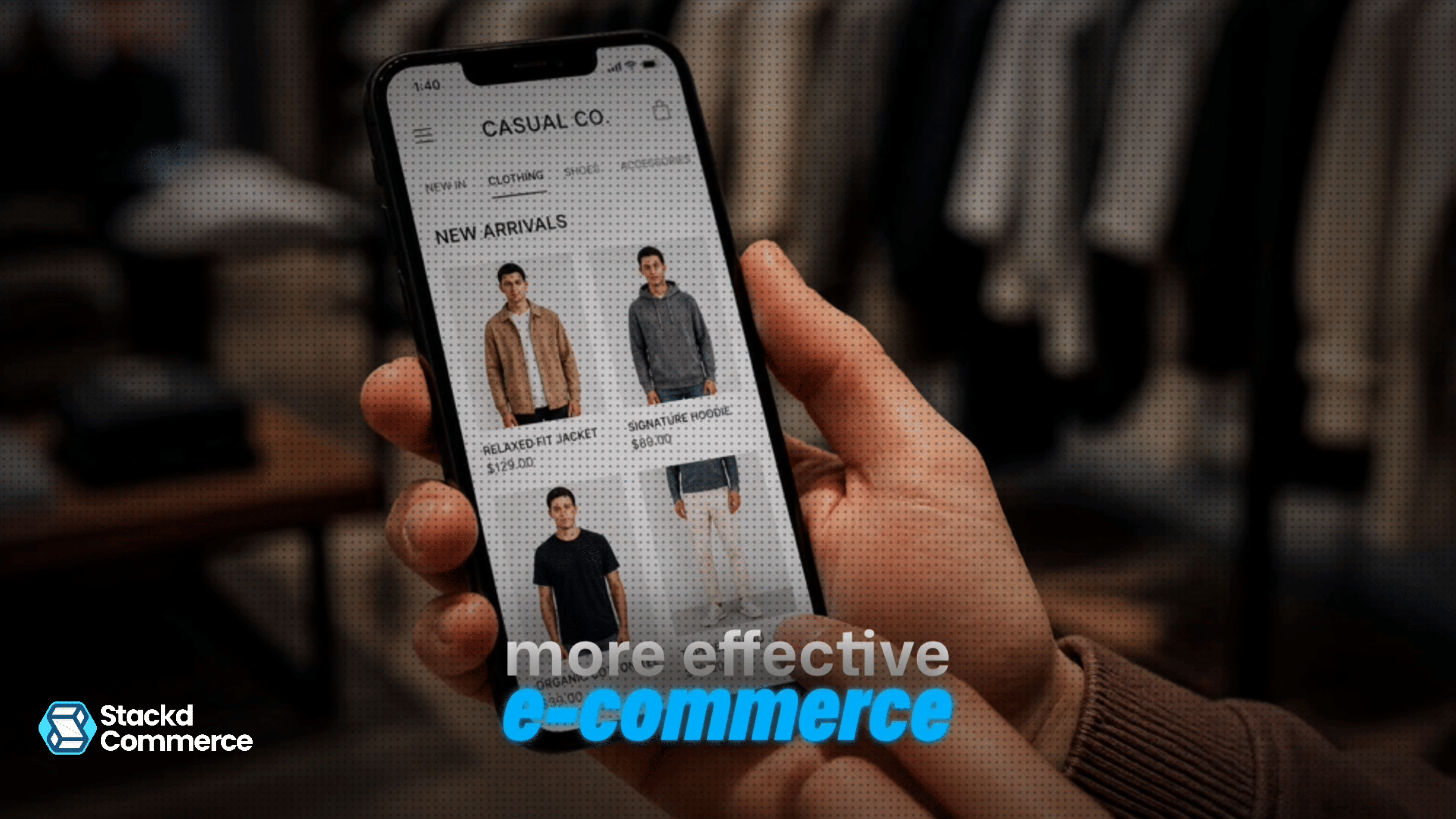 Stackd Commerce promo video