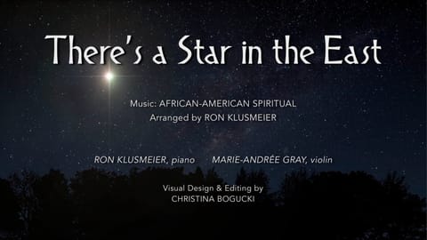 There's a Star in the East
