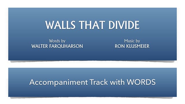 Walls That Divide