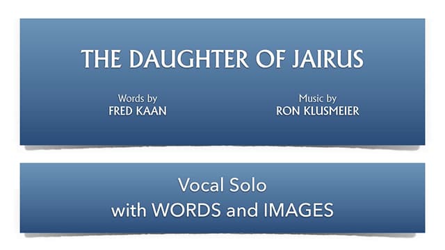 The Daughter of Jairus